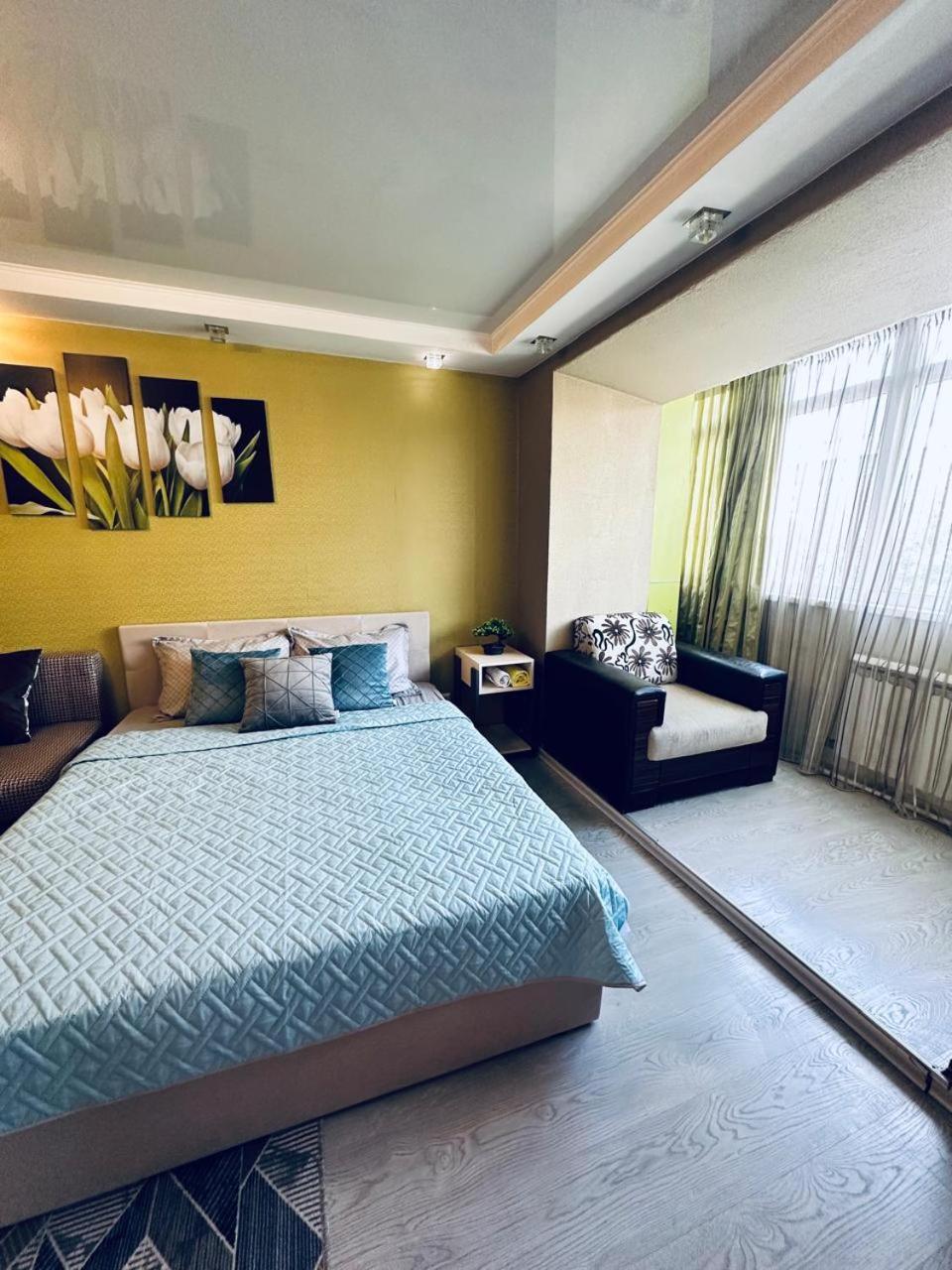 Colibri Home Однокомнатные Апартаменты 45 Квартал Ермекова 35 Karagandy Exterior foto